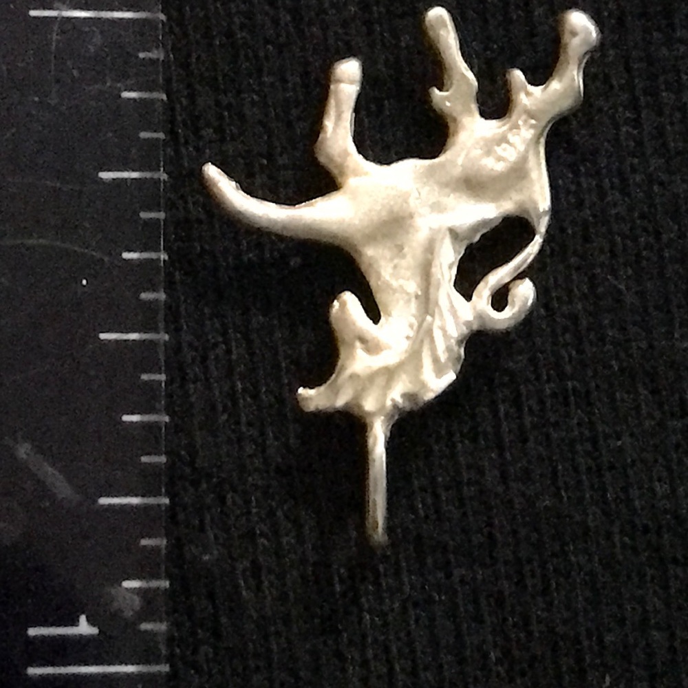 Vintage Unicorn 925 Diamond Cut Sterling Silver PNDT/Charm - Picture 7 of 10